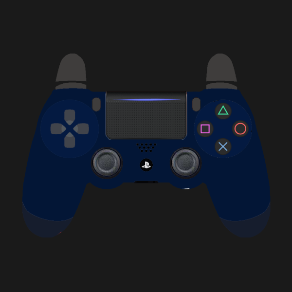 DS4 Navy Blue Controller